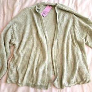 Mint green cardigan